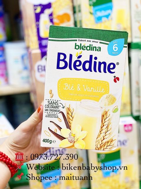 BỘT LẮC SỮA BLEDINA MẪU MỚI 2020 DẠNG GÓI 250- 400GR DATE 2022