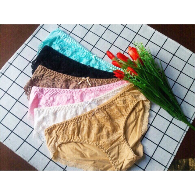 Quần cotton phối ren (40kg-60kg)-1 cái | BigBuy360 - bigbuy360.vn