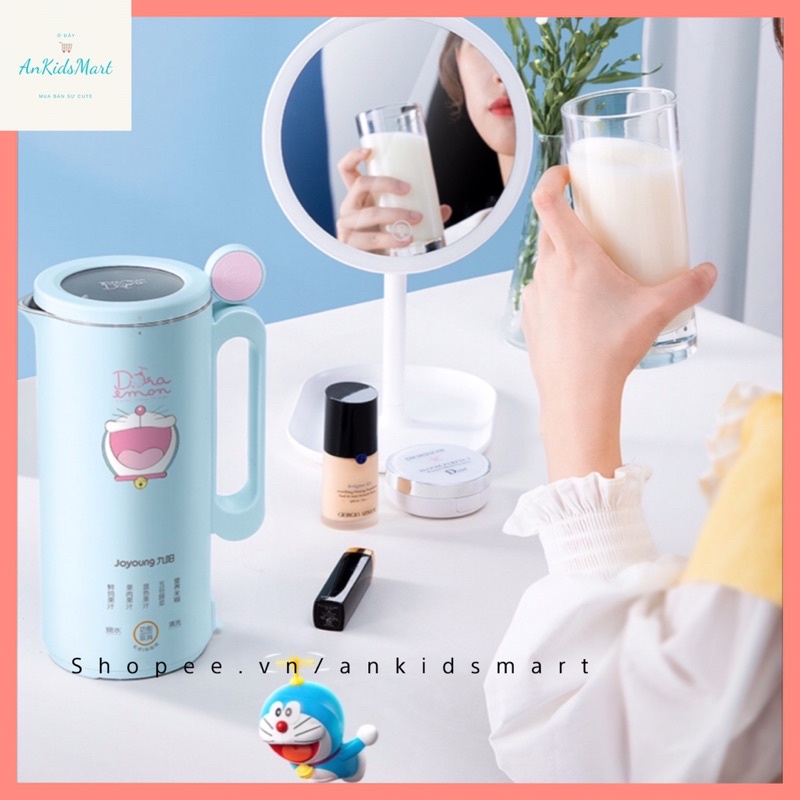 Máy làm sữa hạt mini đa chức năng Doraemon L4-L971XD Joyoung Line Friends