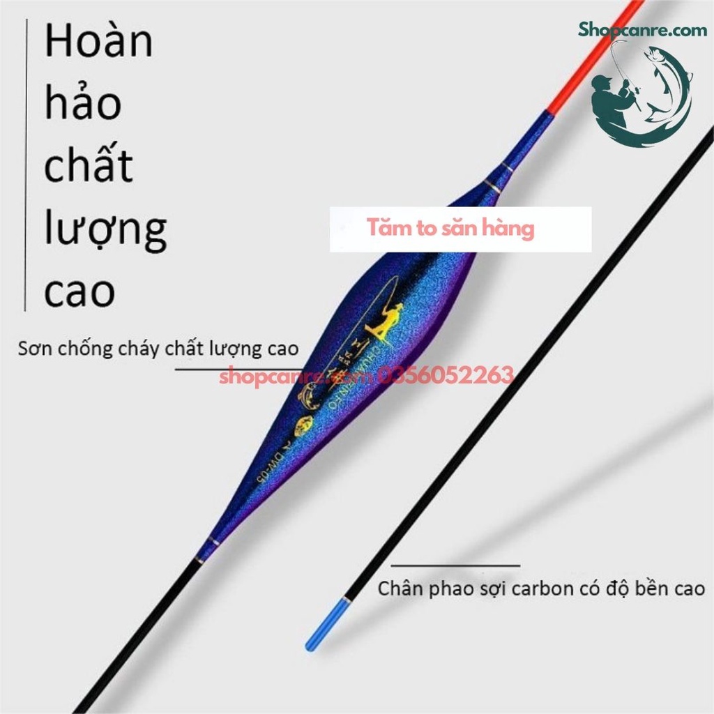 Phao câu đài săn hàng câu xa bờ tăm to bầu to