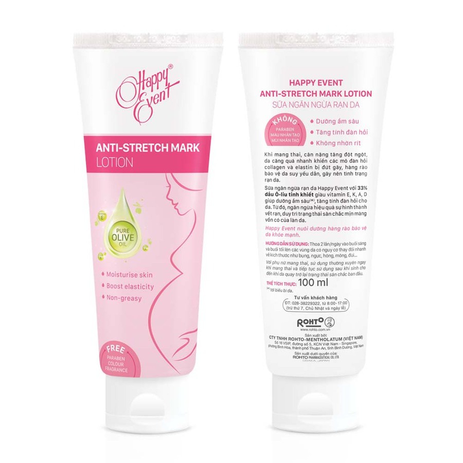 Sữa chống rạn Happy event 100ml