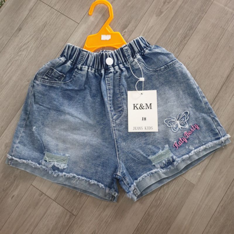 JEANS BÉ GÁI {10-25kg} Quần đùi bò bé gái nhiều mẫu