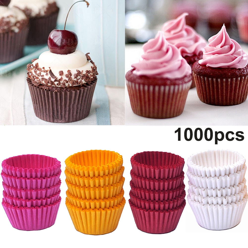 Set   Cốc Giấy Làm Bánh Cupcake