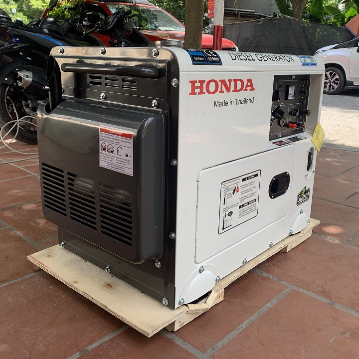 [SIÊU TIẾT KIỆM] Máy Phát Điện Honda Chạy Dầu 5Kw HD8500EC New 2021-Xuất Xứ Thái Lan- Chính Hãng-Tặng Nhớt Test Máy