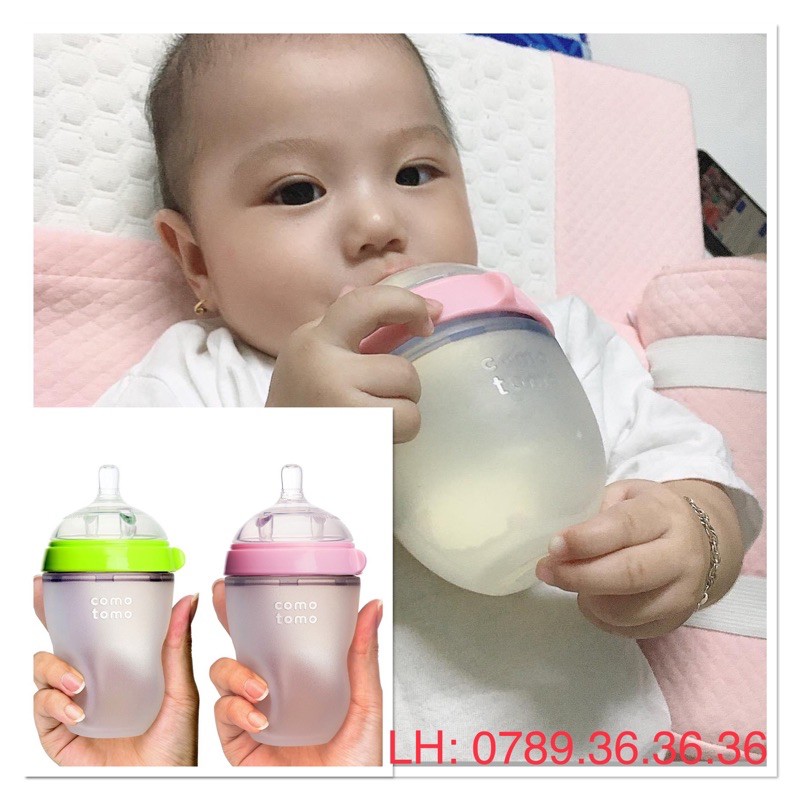 [Quà Tặng] Bình sữa Comotomo 150ml/250ml [hàn quốc]