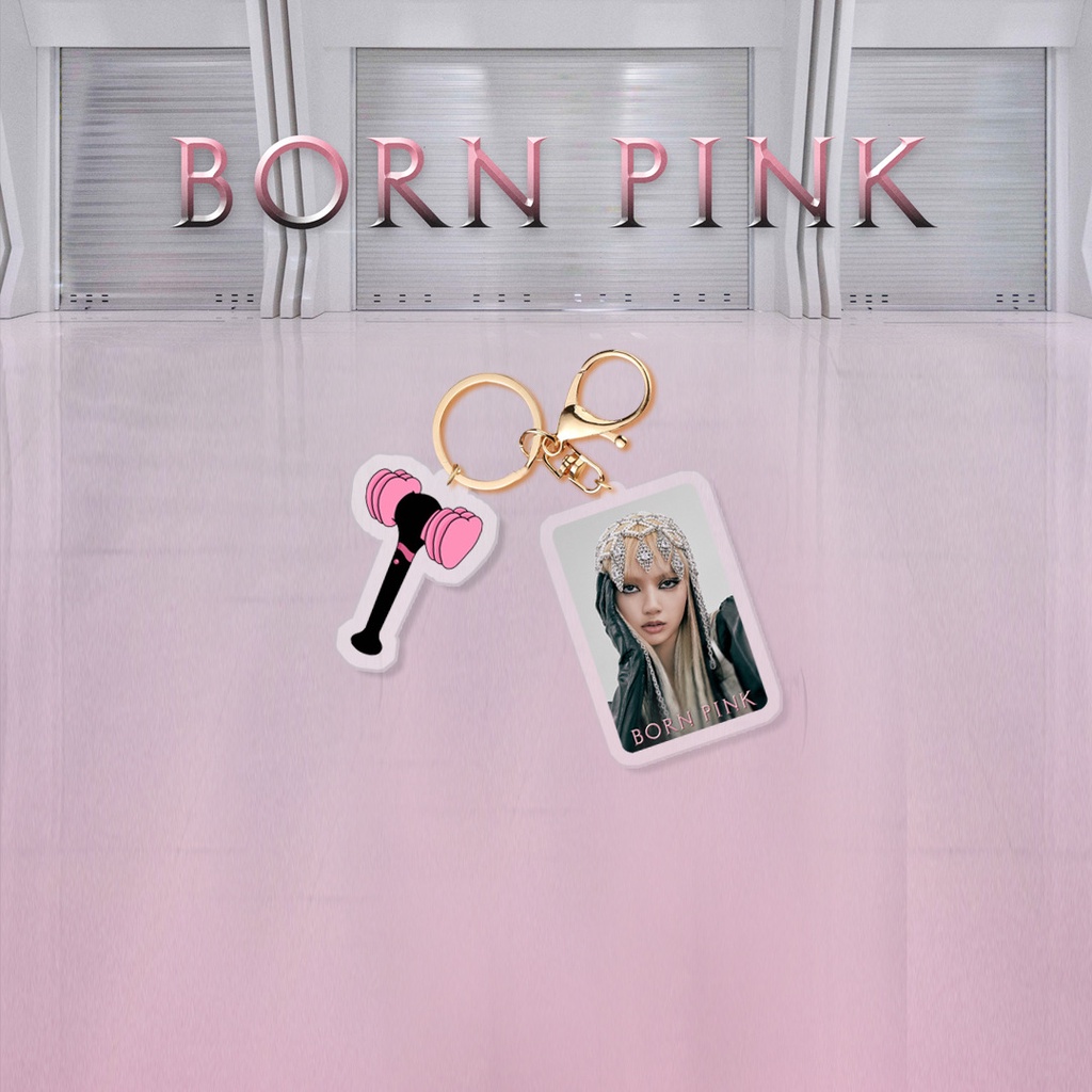 Móc Khóa Nhựa Acrylic In Hình Thành Viên Nhóm Nhạc Blackpink