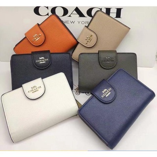 Ví Da Gập Cầm Tay Coach 6390 Thời Trang