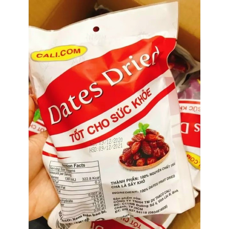 Chà Là Sấy Khô Bịch 150g