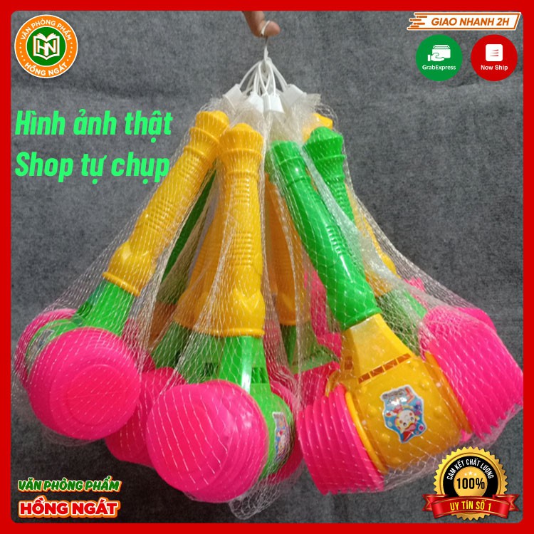 Búa đồ chơi trẻ em, búa nhưa hơi 2 đầu giáo cụ dạy học tiếng anh của giáo viên GC26