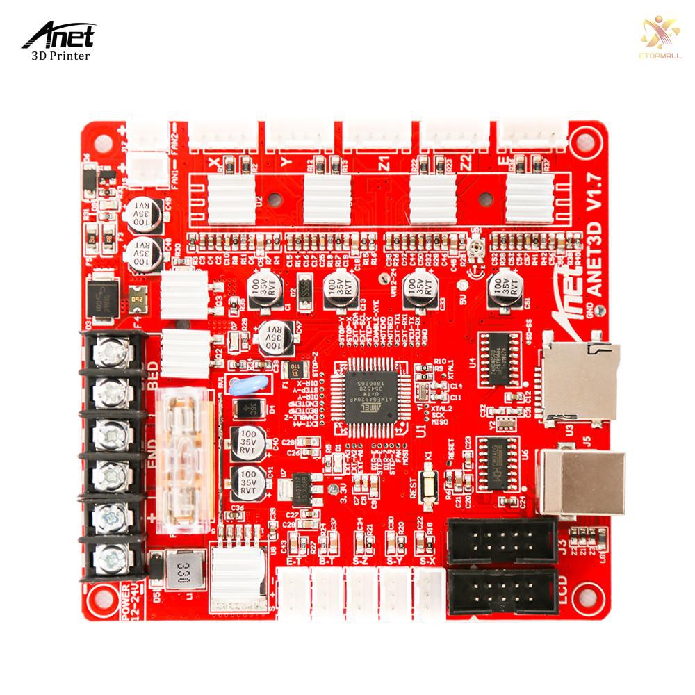 Đế bo mạch chủ E&amp;T Anet A1284 cho Anet A2 thiết kế 3d tự lắp ráp phụ kiện máy in i3