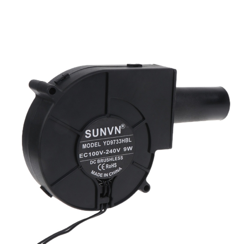 Quạt Thổi Khí Cỡ Lớn 12V 0.07A 3300RPM 100V-240V AC Cho Lò Nướng BBQ
