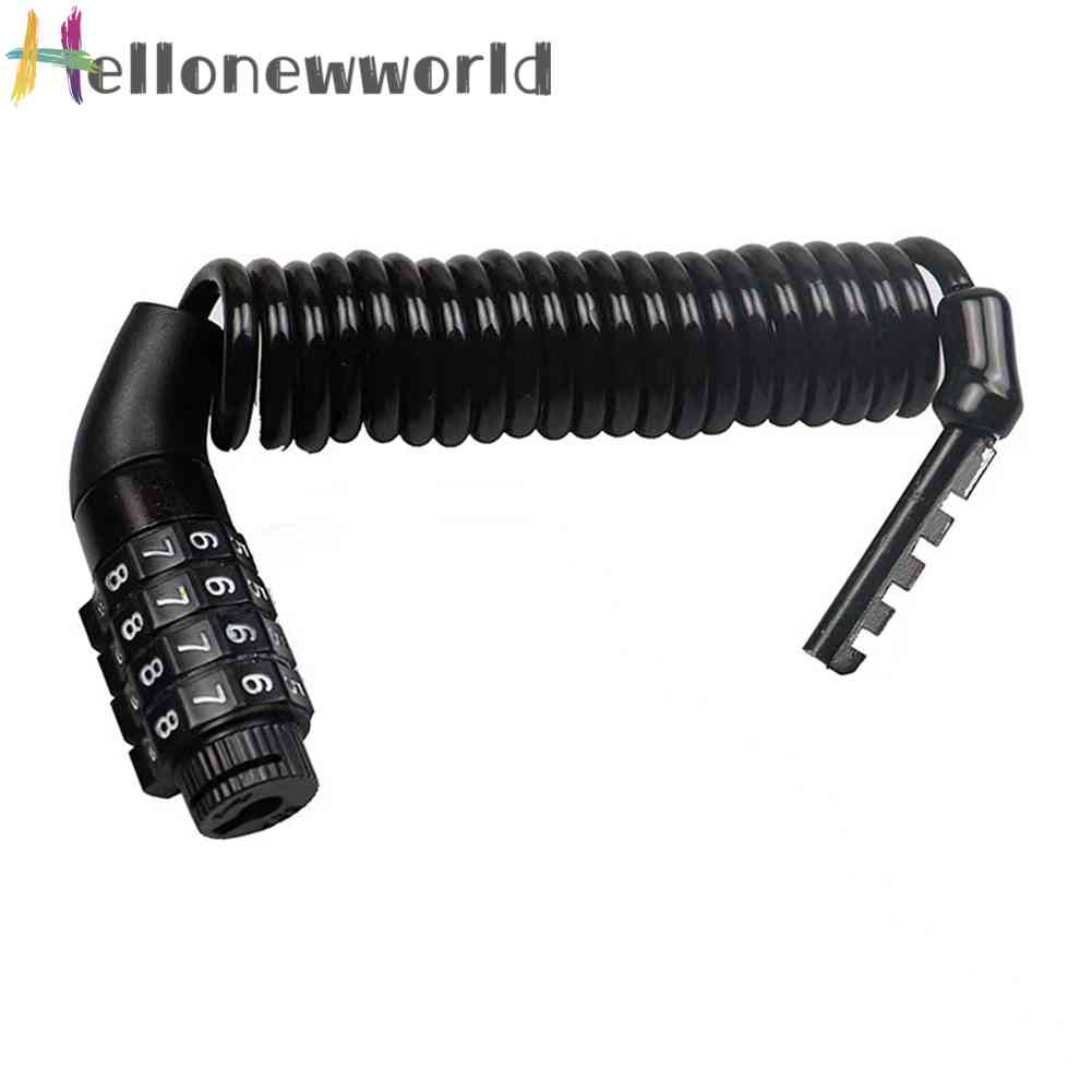 Dây Khóa Mũ Bảo Hiểm Chống Trộm 4 Số An Toàn Dành Cho Xe Đạp Leo Núi