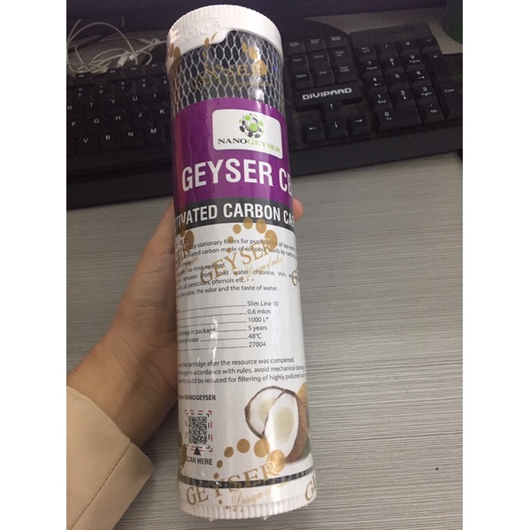 Lõi lọc nước CBC Nano Geyser - Lõi số 3 Ecotar 3