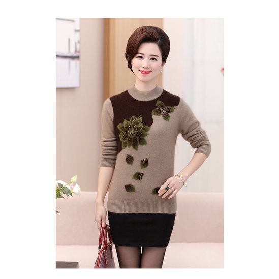 ÁO LEN TRUNG NIÊN TẶNG MẸ