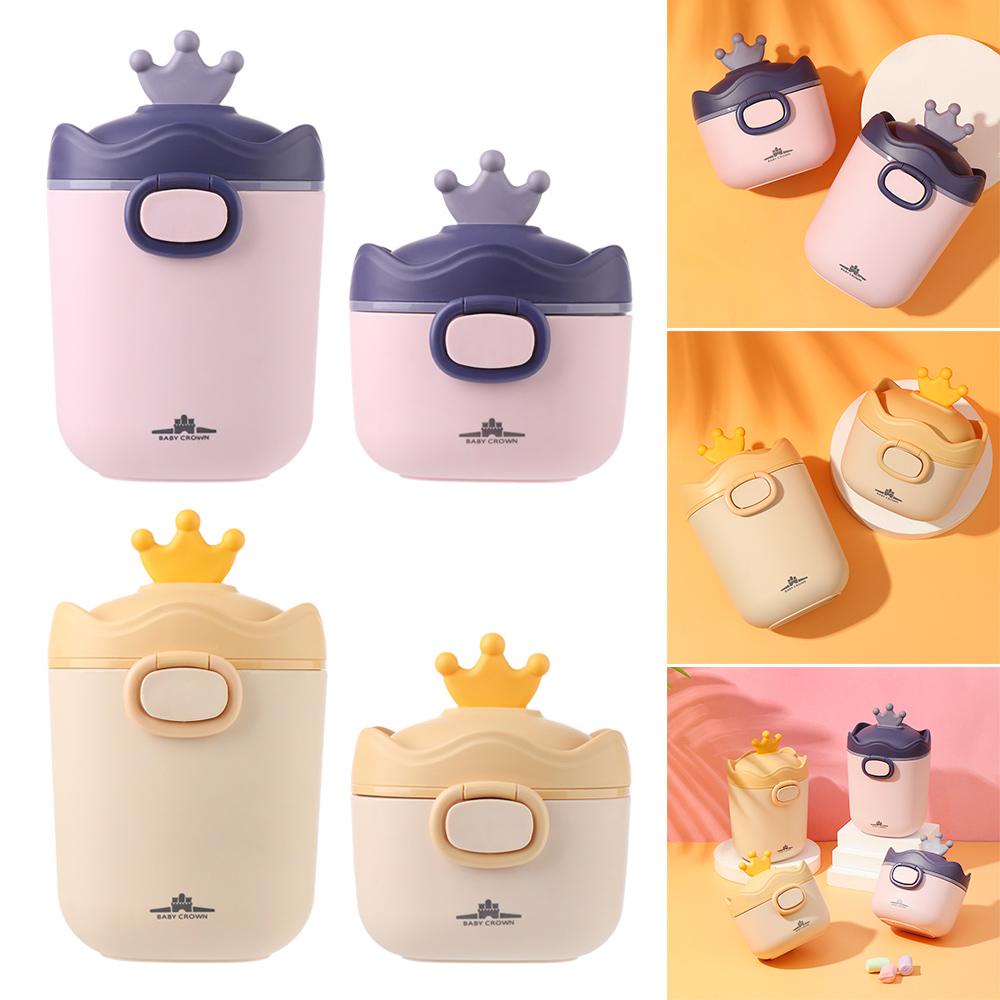 SUENIN Hộp Đựng Sữa Bột / Đồ Ăn Vặt Cho Bé Tiện Dụng Mang Theo Du Lịch