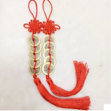 Xâu tiền xu ngũ đế, Chuỗi đồng tiền may mắn