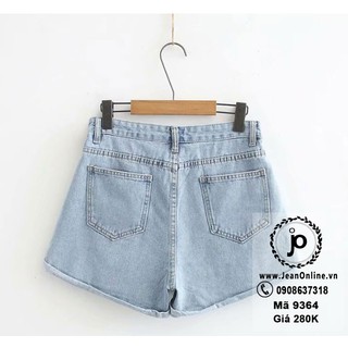 Quần short jean big size (MS 9364)