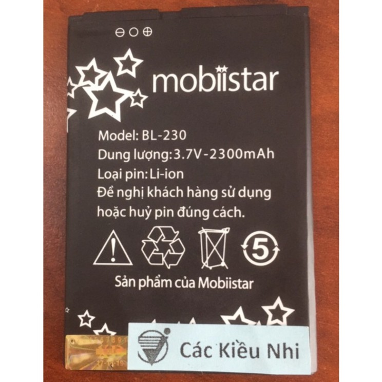 Pin Mobiistar BL-230 | Mobiistar Lai Z1