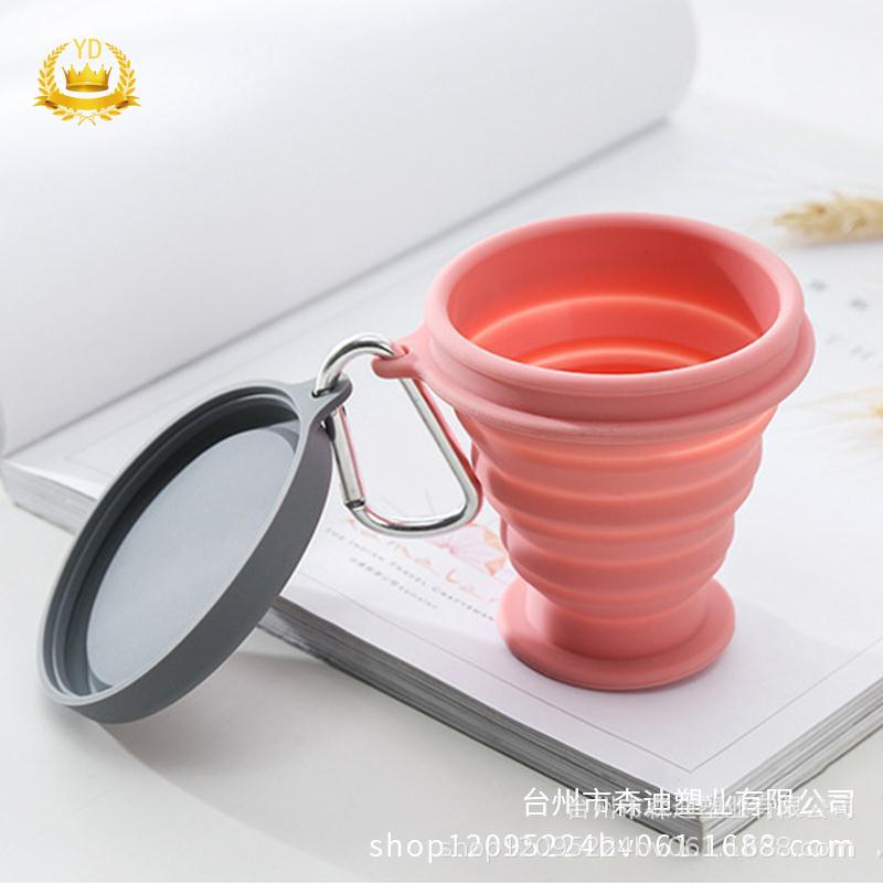 1 Ly Uống Nước Du Lịch Bằng Silicone Có Thể Gấp Lại Được 200ml