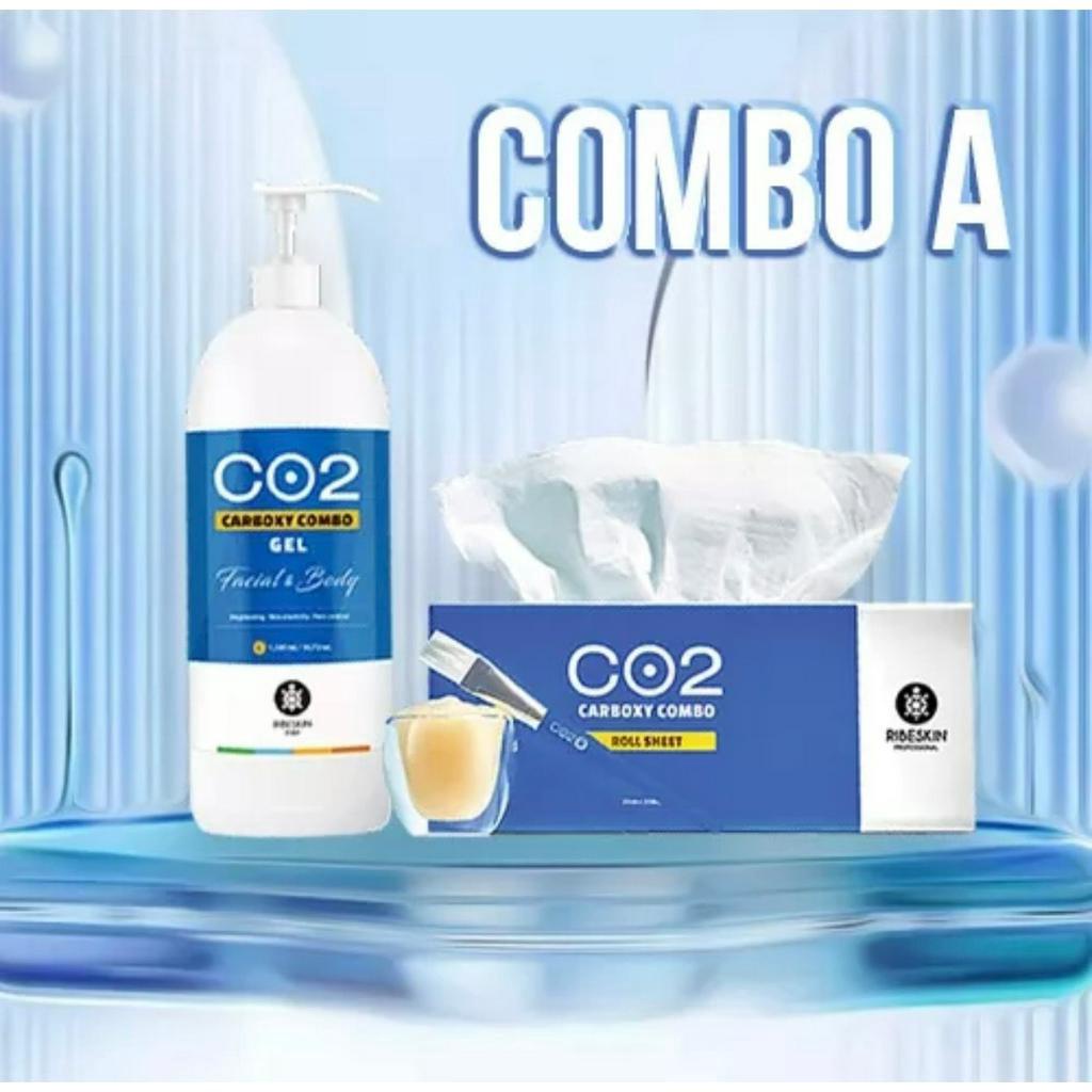 Bộ thải độc da MẶT VÀ BODY CO2 Carboxy Ribeskin giúp da sạch sâu, căng bóng, ngăn ngừa mụn