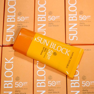 Kem Chống Nắng Nâng Tone Nature Republic California Aloe Daily Sunblock SPF50 57ml