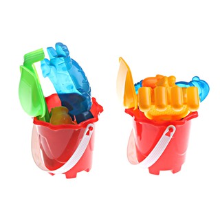 1Set Beach Sand Tools Toys Bucket Set For Toddler Kids Children Outdoor Toys