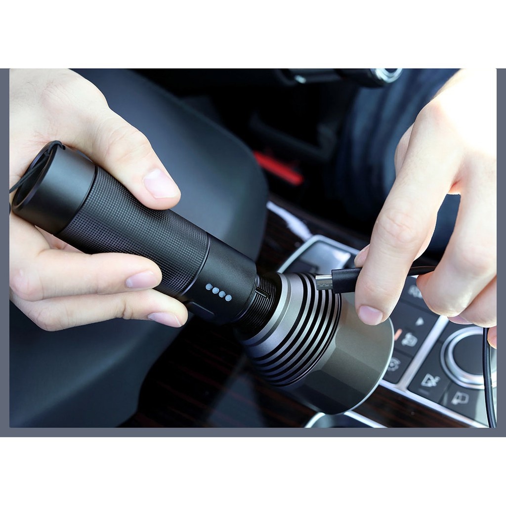 Đèn Pin Nextool Flashlight NE0126 / ZES0417 pin sạc 5000mah 2000 lumen chiếu xa 380m IPX7 Xiaomi Youpin  - Minh Tín Shop
