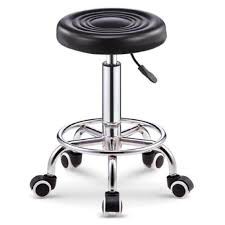 Ghế xoay tròn, ghế đôn dùng trong spa, thẩm mỹ viện, gia đình có bánh xe