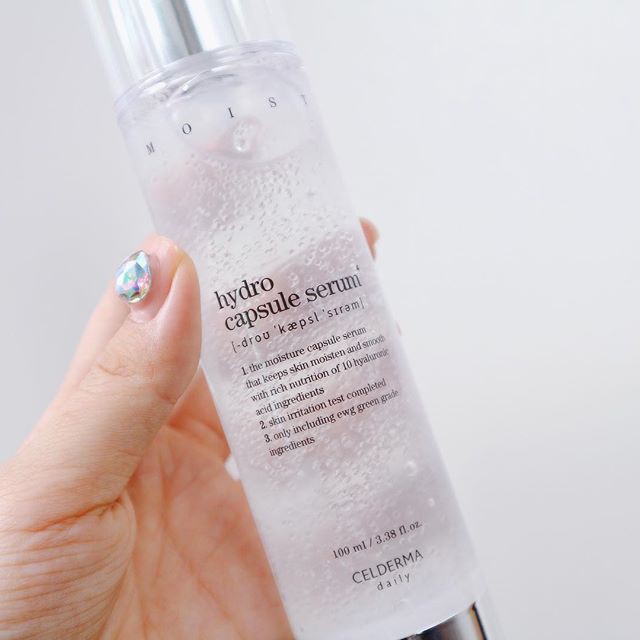 Serum siêu dưỡng ẩm CELDERMA daily Hydro Capsule Serum 100ml