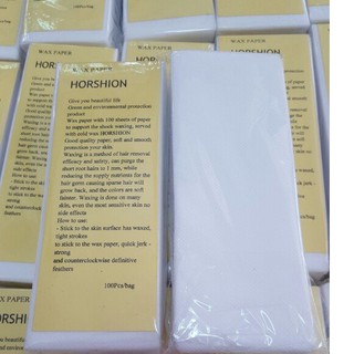 Giấy Wax lông Horshion 100 tờ