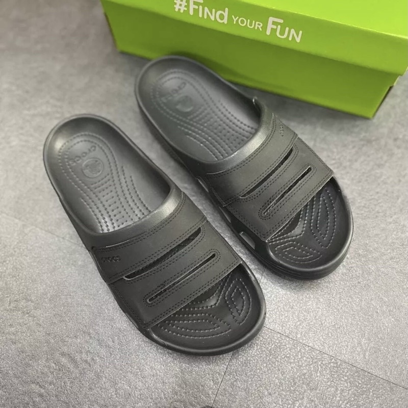Dép Lê Cross Yukon Sport Màu Đen Dành Cho Nam Hàng Chuẩn full Mac, Hộp Hãng