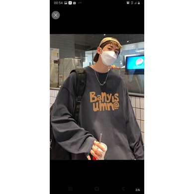 Áo thun tay dài form rộng ,áo phông dài tay chất cotton dày đẹp in hình 1997