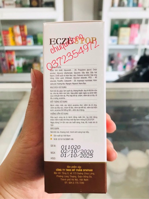 ECZE STOP hết ngứa ,chàm , eczema