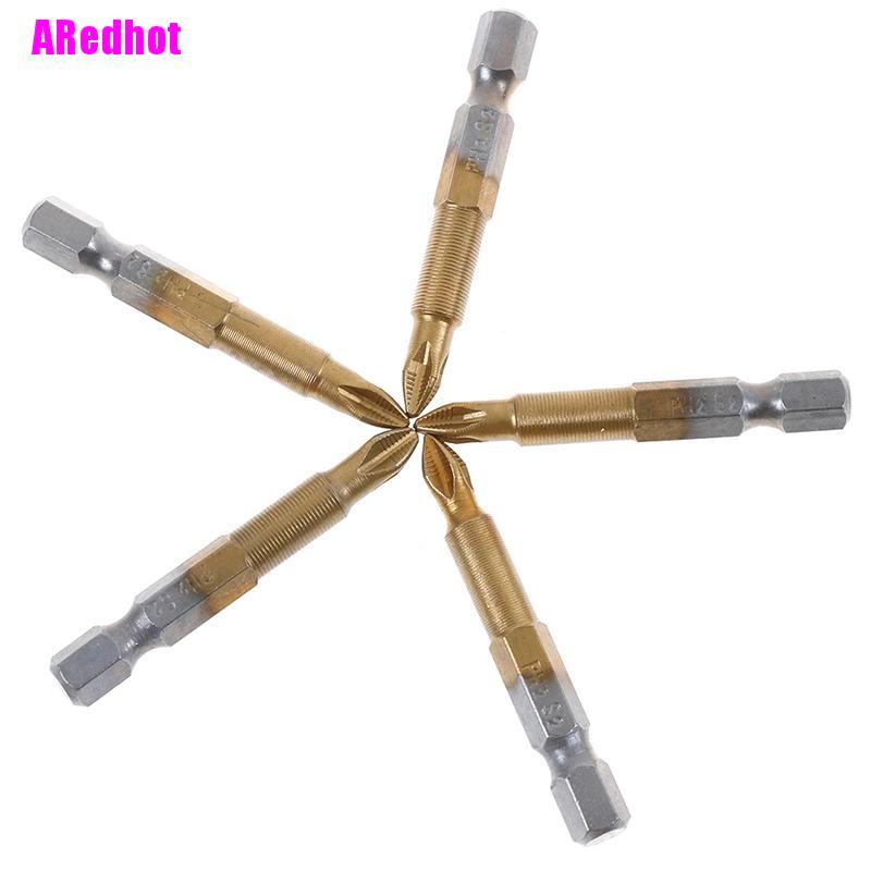 Set 5 đầu vít lục giác bằng titan chống trượt Ph2 chuyên dùng