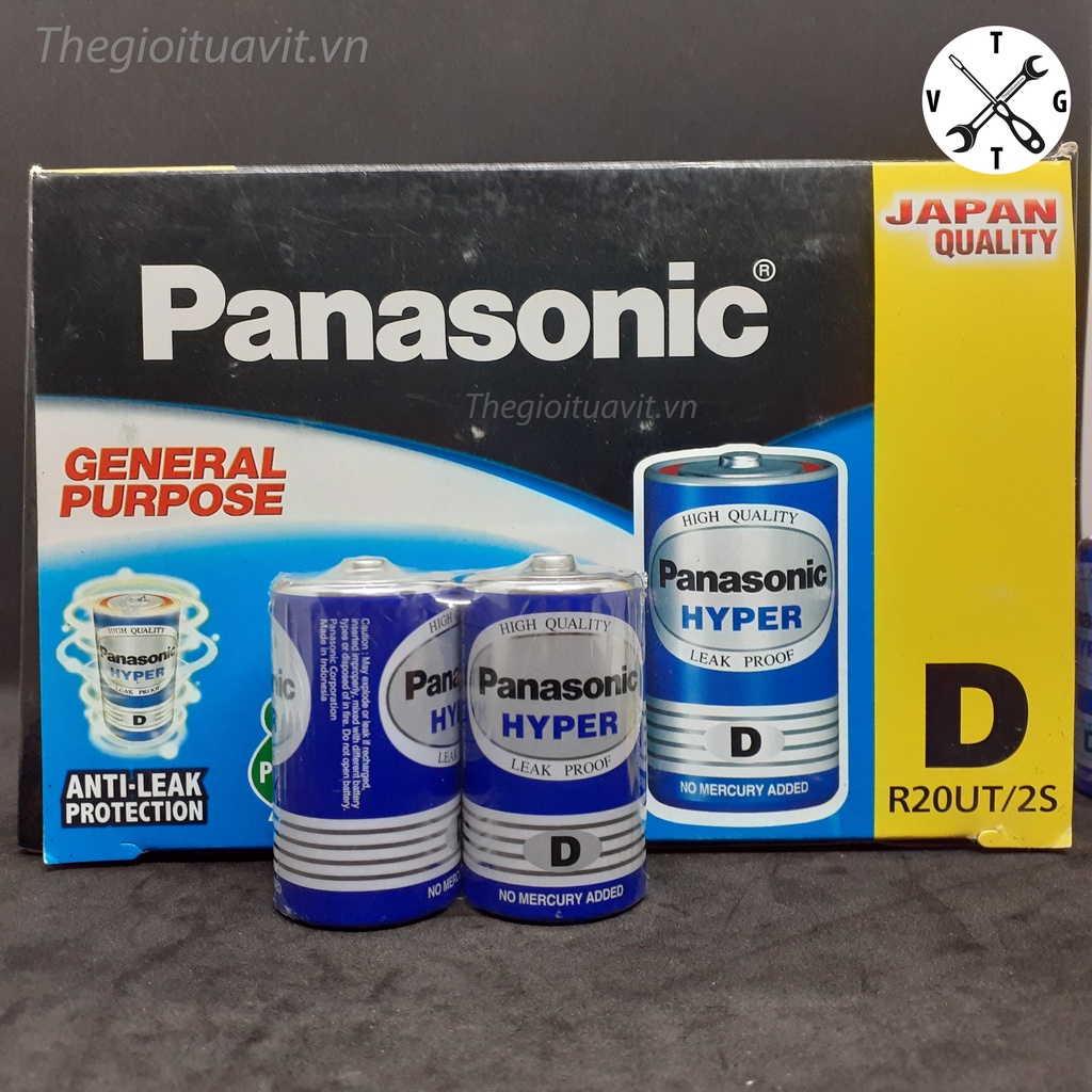 Pin trung C, pin đại D HYPER Panasonic chính hãng