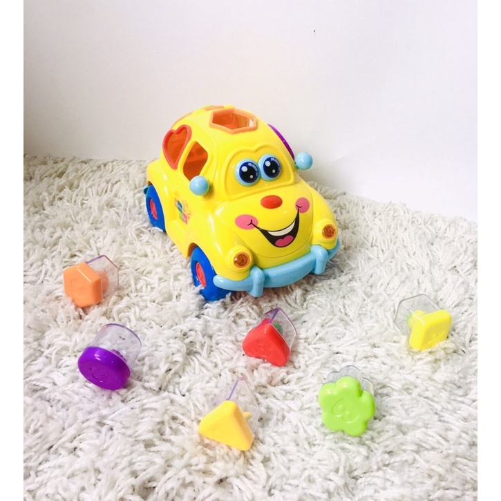 Xe bin thả hình khối Hola toys.Đồ chơi thông minh 516