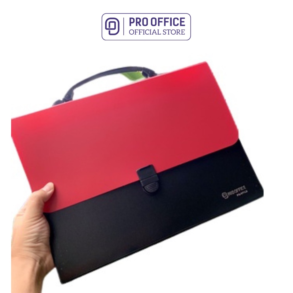 Cặp Đựng Tài Liệu 7 Ngăn PRO OFFICE Chất Liệu Nhựa Cao Cấp, Bền Bỉ PO-EF103