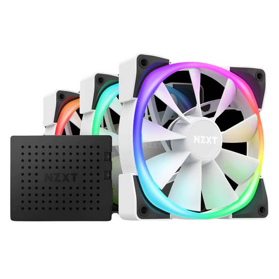 Quạt cho case máy tính NZXT AER RGB 2 Series 120mm Triple Starter White