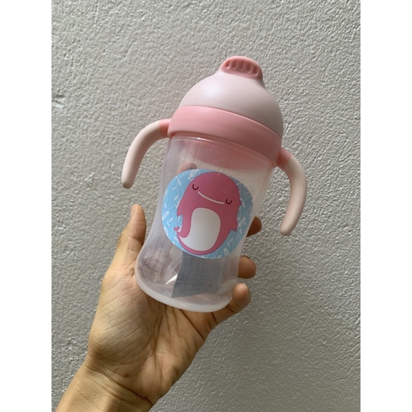 Bình tập uống chống sặc Valueder cho bé (tặng kèm cọ ống hút)