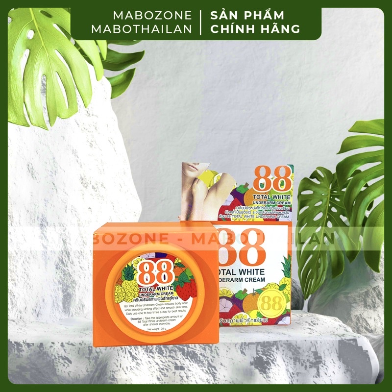 Kem Thâm Nách 88 TOTAL WHITE Chính Hãng 100% Thái Lan