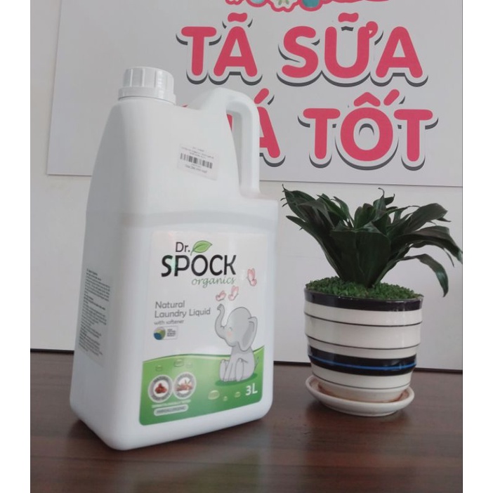 Nước giặt xả Dr. Spock Organics cho bé 3000ml