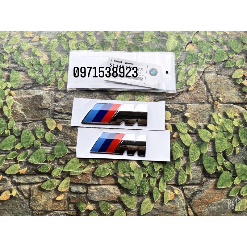LOGO TEM DÁN CHỮ M DÁN XE BMW HÀNG CAO CẤP CÓ TEM HÃNG