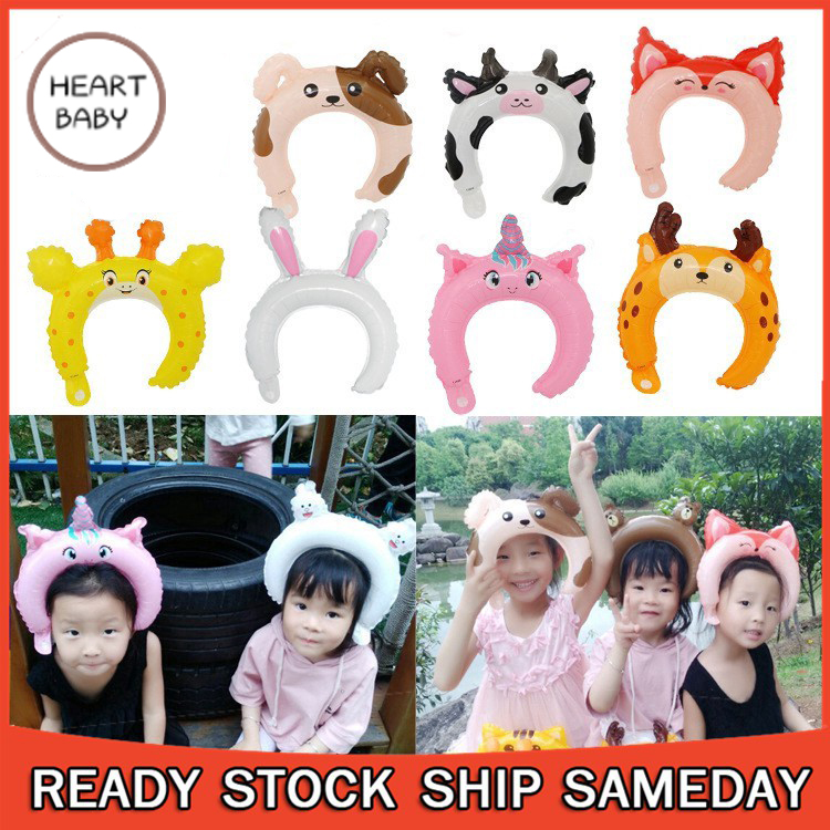 Bong bóng thiết kế dạng băng đô xinh xắn dành cho bé