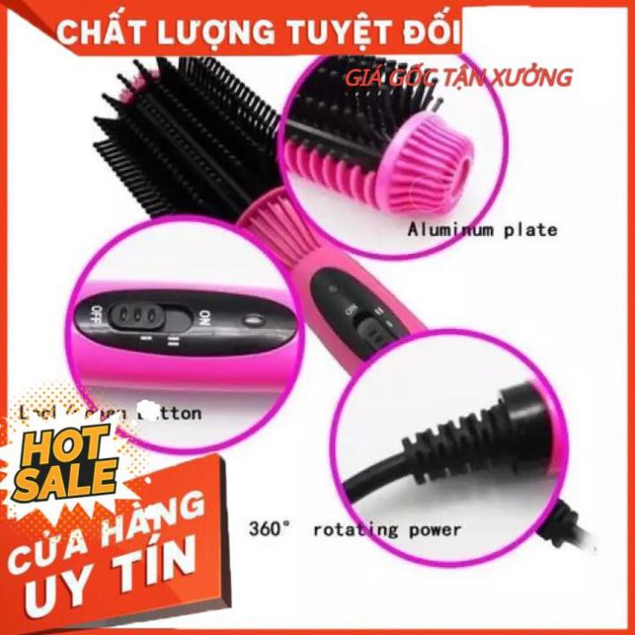 Lược điện uốn tóc Nova 8810 làm xoăn, uốn phồng, sấy cụp công nghệ nano an toàn cho tóc