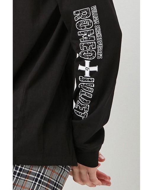 Áo thun tay dài chính hãng F21 X "SHAKE𝐒SPEARE'S ROMEO + JULIET"