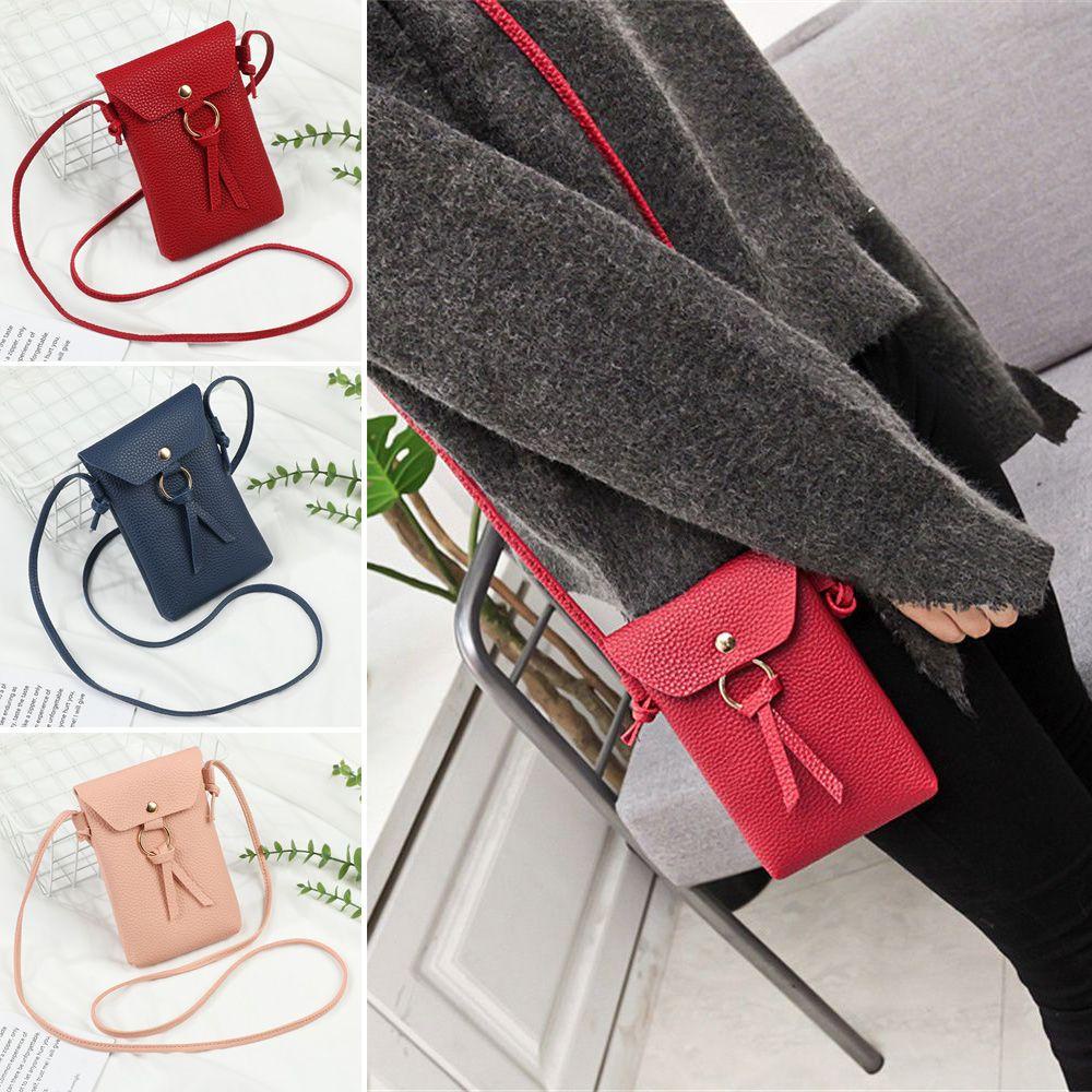 KENT1 Túi Đeo Vai Du Lịch Làm Từ Da PU Ốp