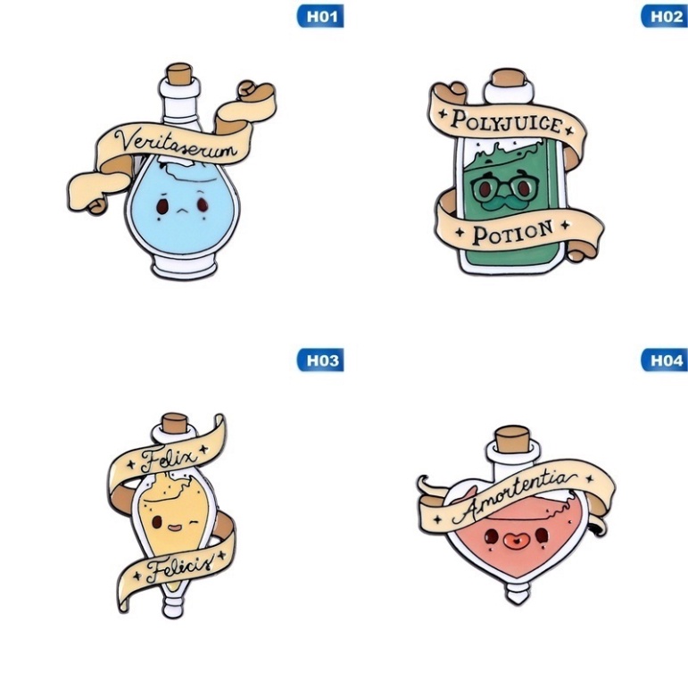 Sale 73% Trâm cài trang trí cho quần áo nhiều màu sắc dễ thương bắt mắt, Giá gốc 34000đ - 1H88