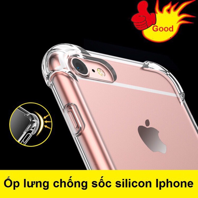 ỐP CHỐNG SOCK, VA ĐẬP, PHÁT SÁNG TRONG ĐÊM (FLASH CAMERA) IPHONE 6 6S 6PLUS 6SPLUS 7 7PLUS 8 8PLUS X