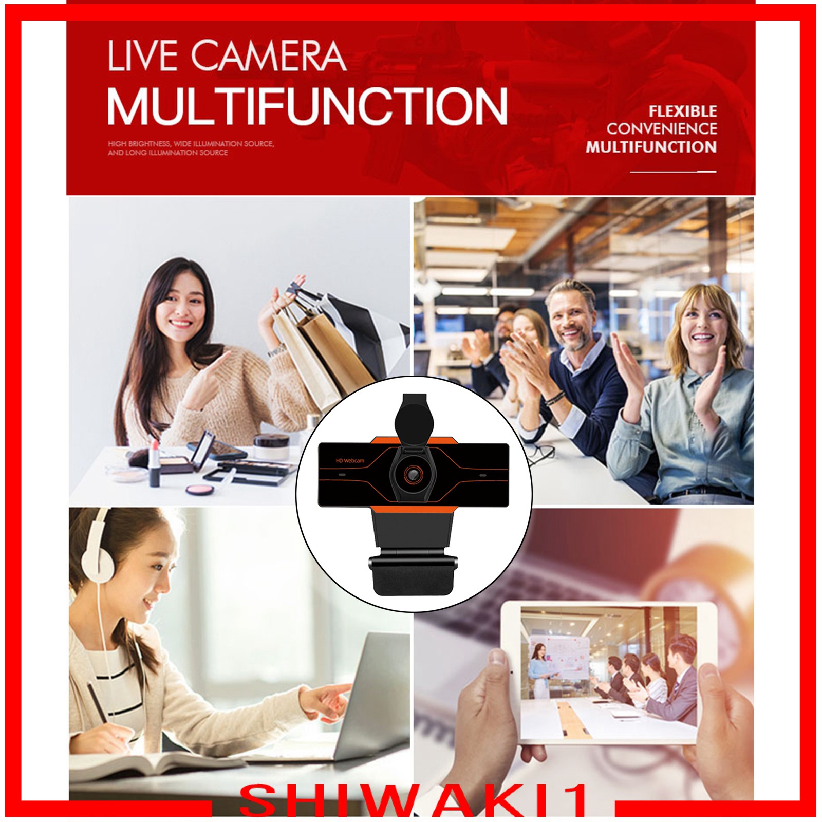 Webcam Hd Shiwaki1 Chuyên Dụng Cho Máy Tính