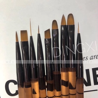SET 9 CỌ DINGXI cáng Nâu trong